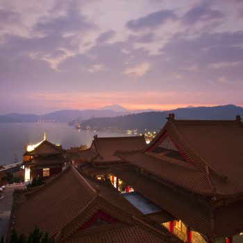 Taiwan,  Sun Moon Lake, Wen Wu temple